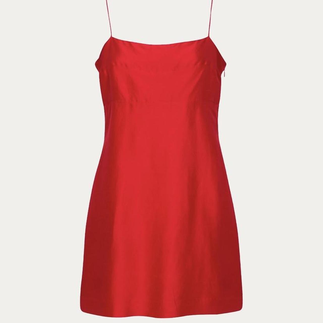 REALISATION PAR The Uta Mini Dress Red
