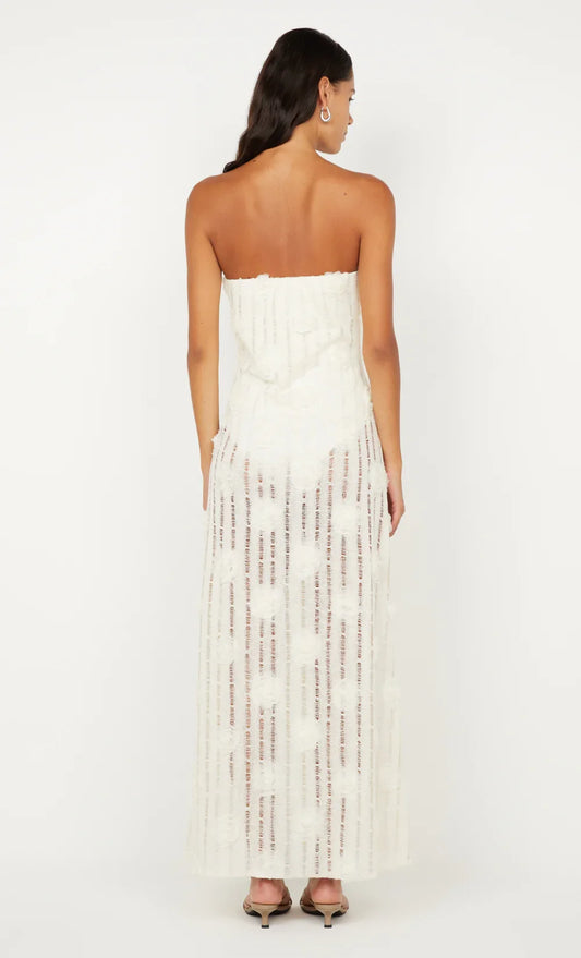 BEC & BRIDGE Amelie Strapless Dress White