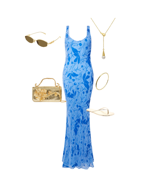 Effortless elegance: the RAT & BOA Inez Dress, styled to perfection for your next special occasion.