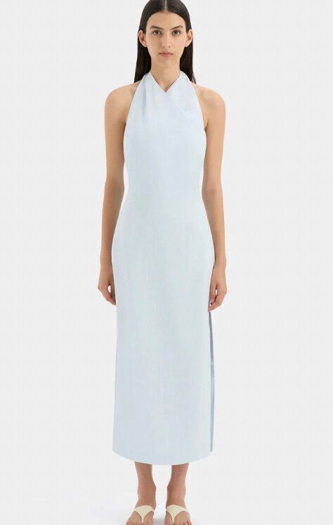 SIR THE LABEL Iris Halter Midi Dress