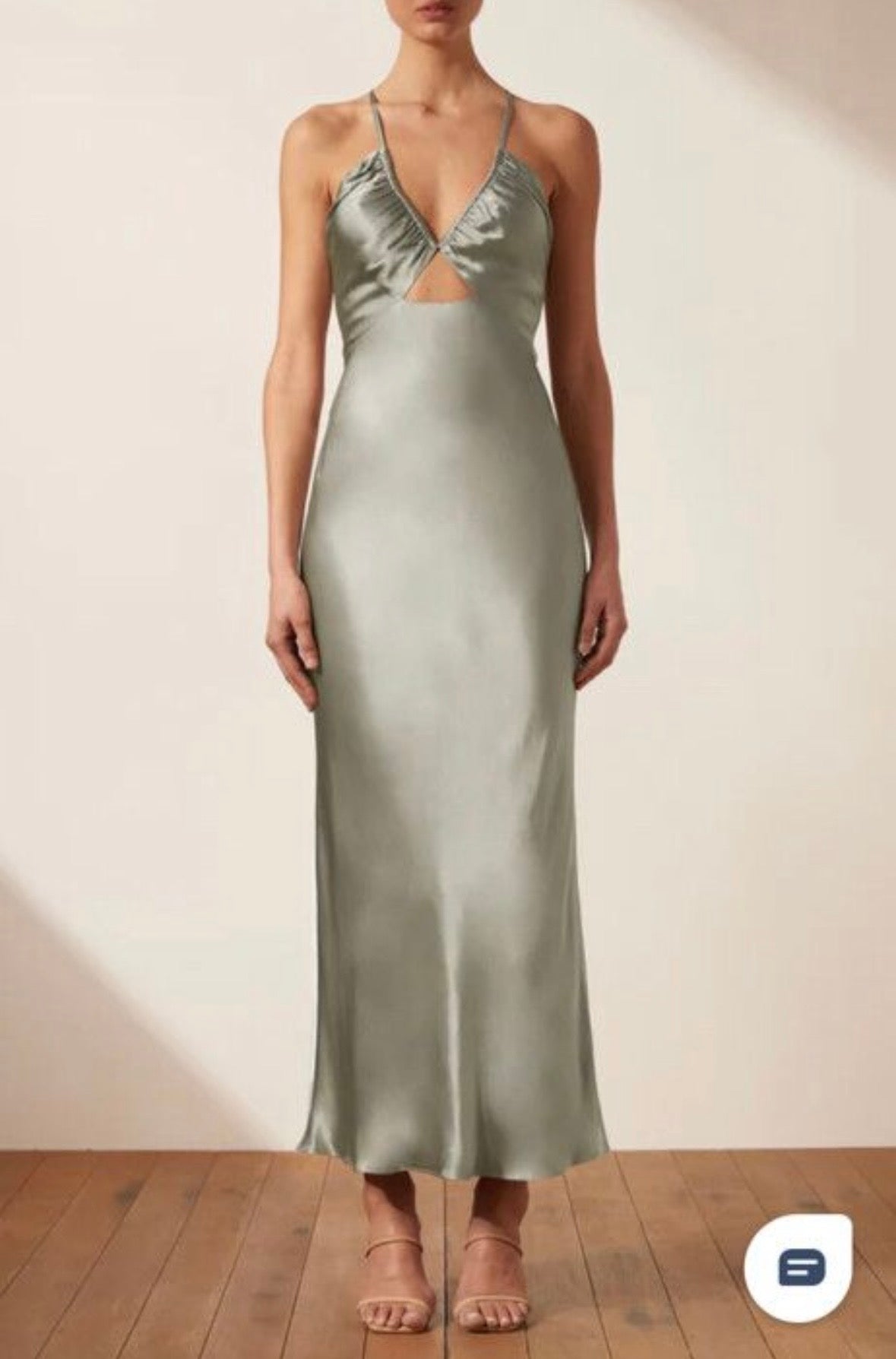 SHONA JOY La Lune Midi Dress