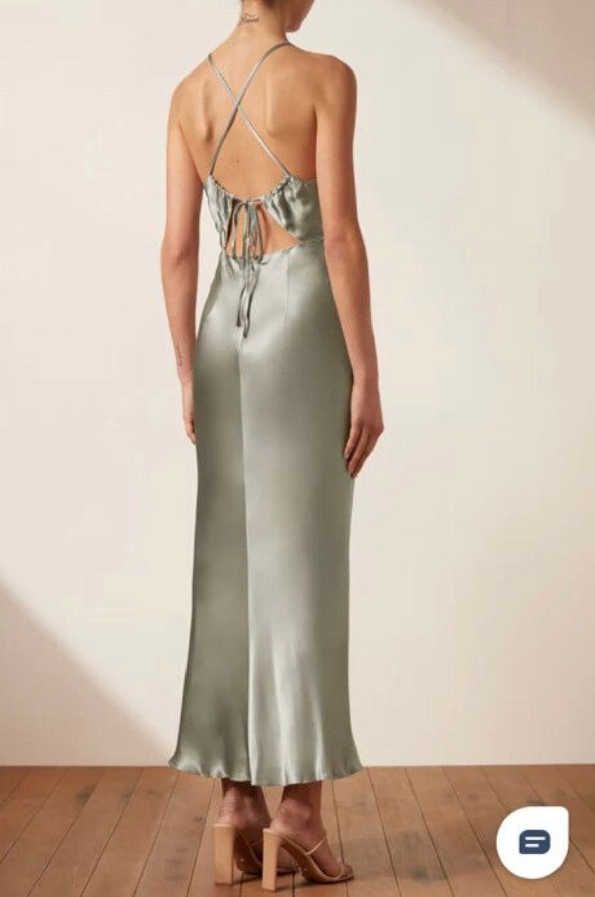 SHONA JOY La Lune Midi Dress