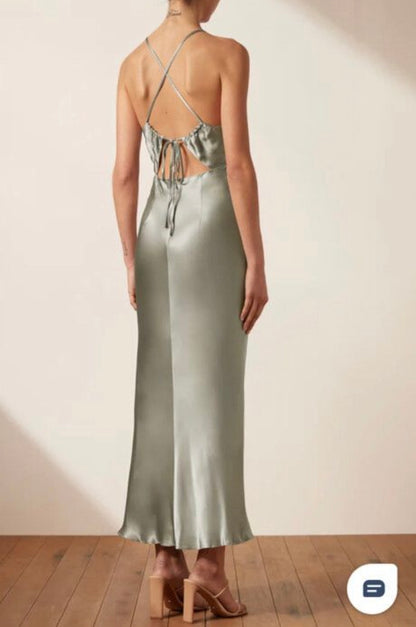 SHONA JOY La Lune Midi Dress