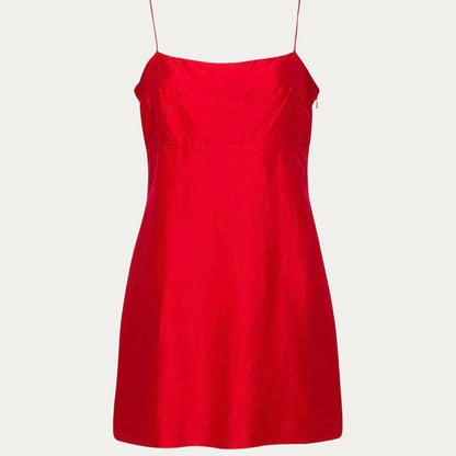 REALISATION PAR The Uta Mini Dress Red