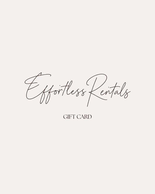 Effortlessly Yours Gift Card