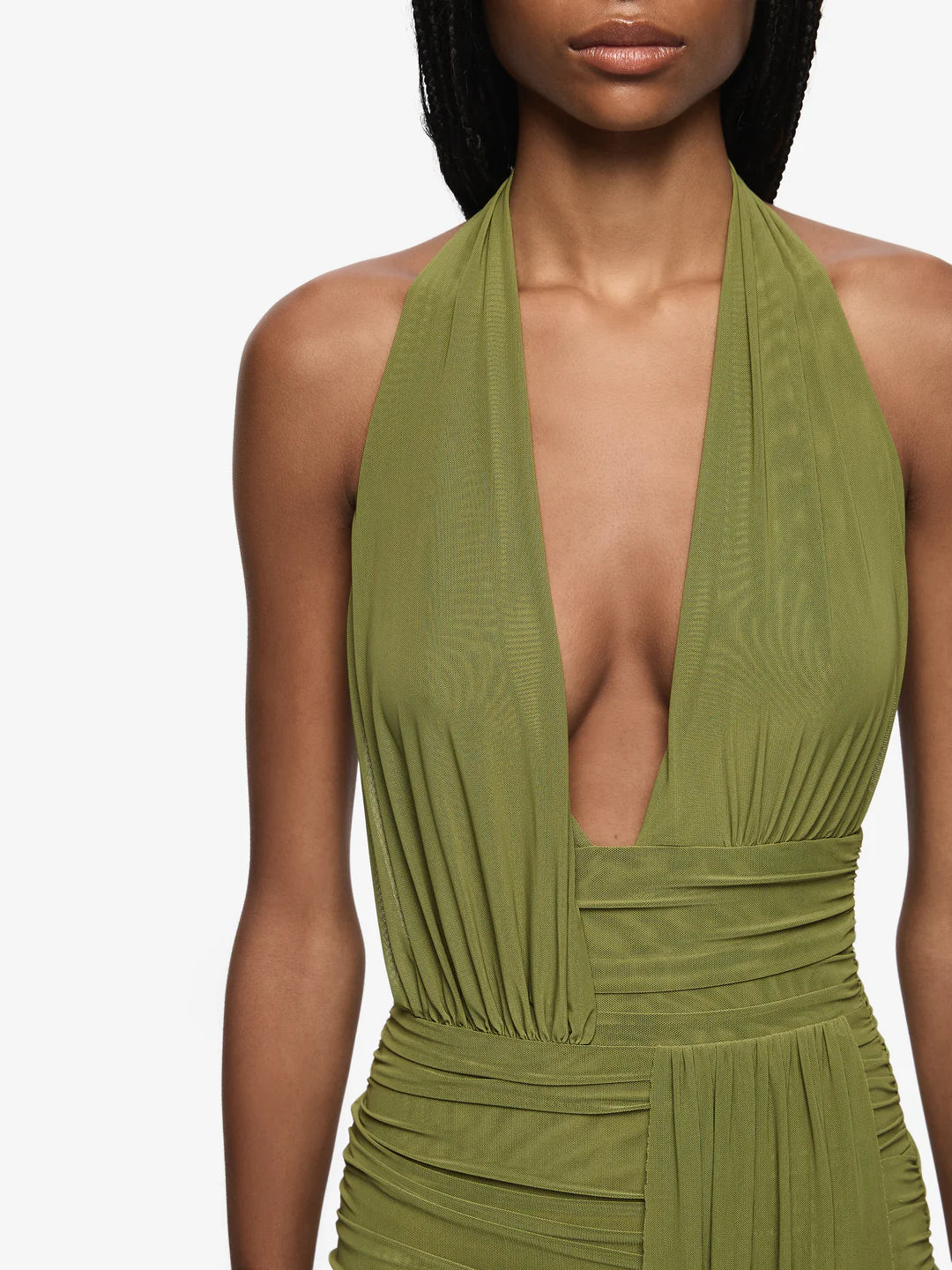 BEC & BRIDGE Cassis Drape Dress Fern