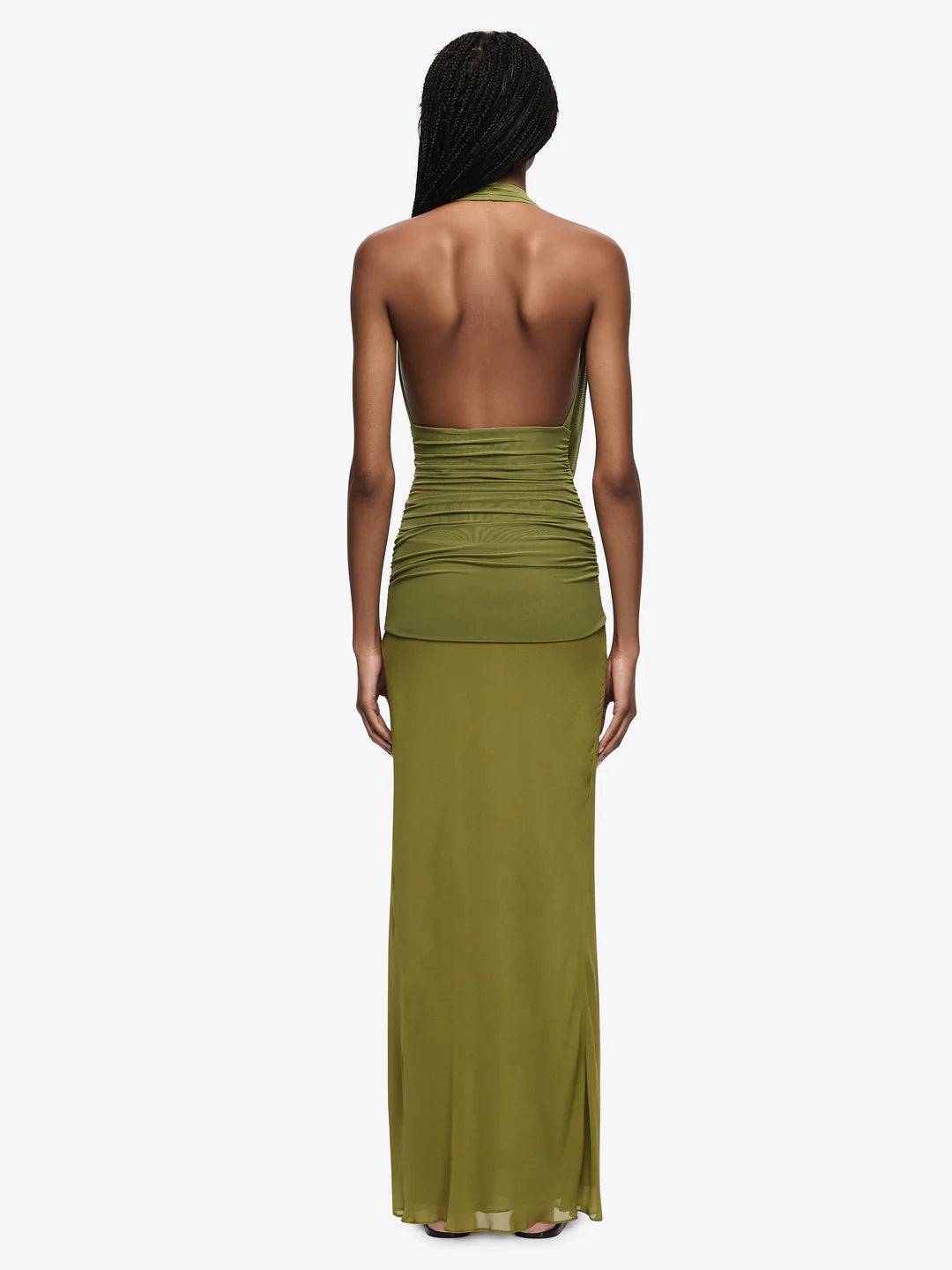 BEC & BRIDGE Cassis Drape Dress Fern