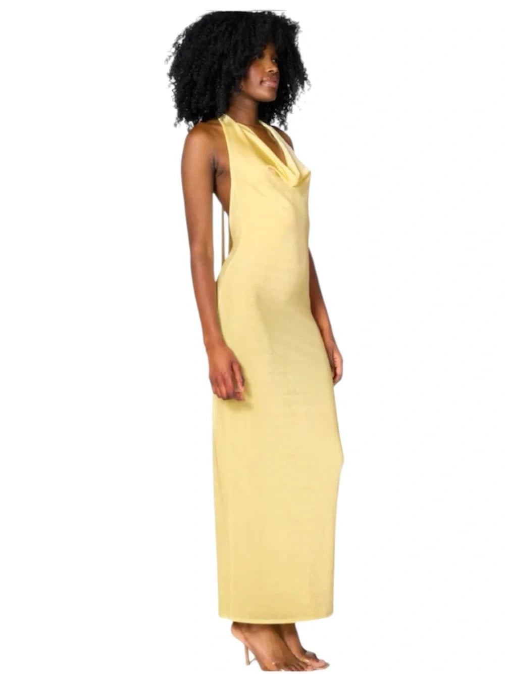 437 Maxi Dress Yellow